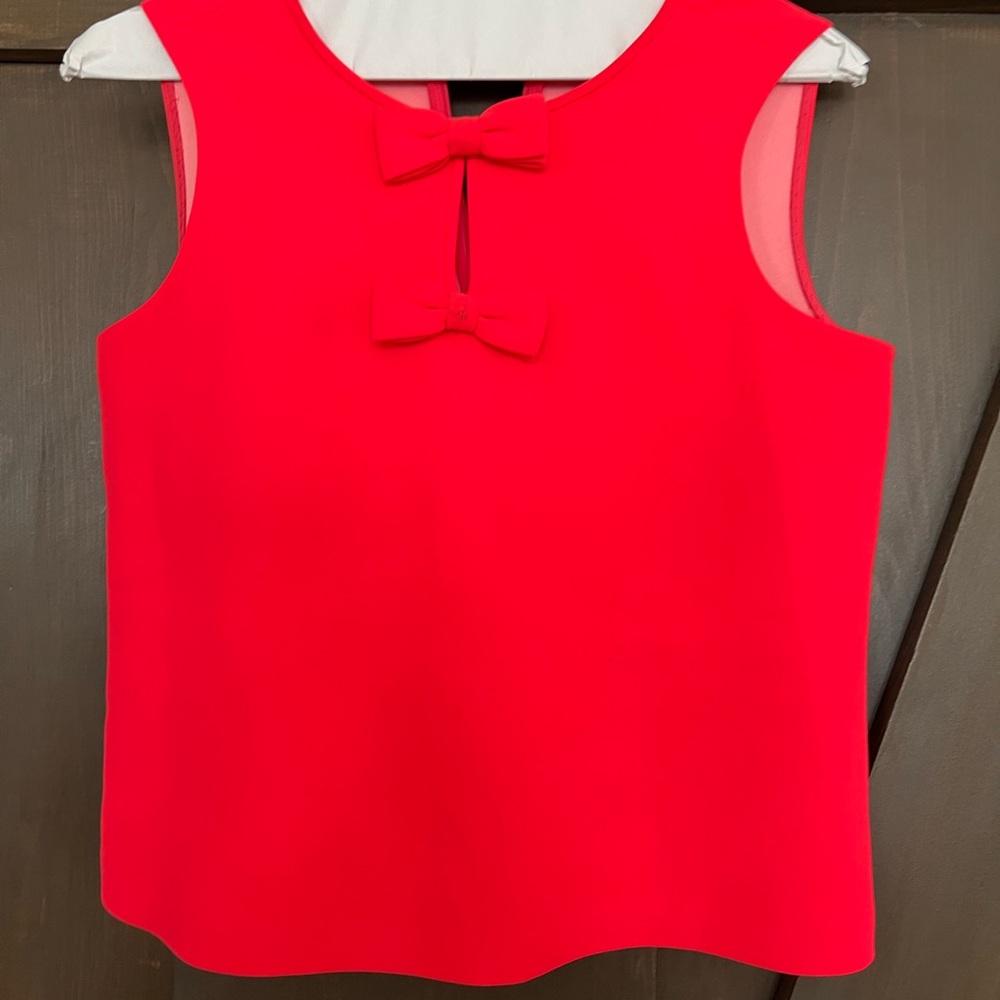 Kate spade sleeveless top with signature bows